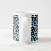 Grande Tasse Motif de Spots Neon Leopard (Dos)