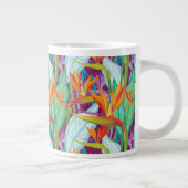 Grande Tasse Motif de Strelitzia (Droite)
