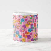 Grande Tasse Motif de sucrerie de lucettes (Devant)