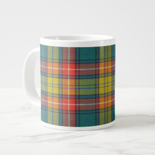 Grande Tasse Motif de Tartan antique de Buchanan