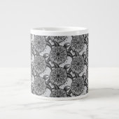 Grande Tasse Motif de tortue de style (Devant)