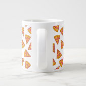 Grande Tasse Motif de tranche Pizza Fun (Dos)