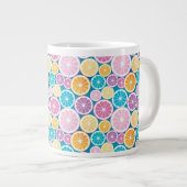 Grande Tasse Motif de tranches d'agrumes (Devant droit)