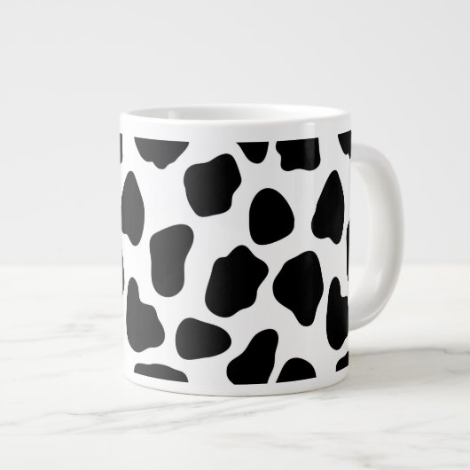 Grande Tasse Motif de vache (Devant droit)