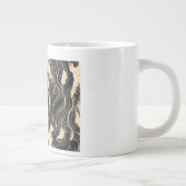 Grande Tasse Motif de vague (Droite)