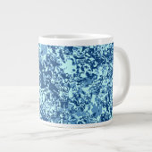 Grande Tasse Motif d'eau no 1 Black BG (Devant droit)