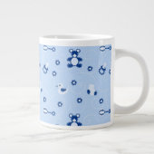 Grande Tasse Motif d'édredon de bébé (Droite)