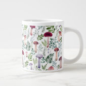 Grande Tasse Motif des champignons d'aquarelle douillette (Droite)