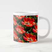 Grande Tasse Motif des Tulipes rouges (Droite)
