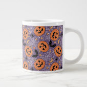 Grande Tasse Motif d'Halloween violet Jack-O-lanterne (Droite)