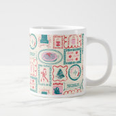 Grande Tasse Motif d'icône Elf Holiday (Droite)