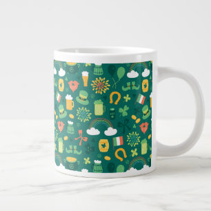 Grande Tasse Motif d'icône irlandaise