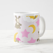 Grande Tasse Motif D'Ours, Nounours, Mignons Ours, Étoiles (Devant droit)