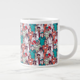 Grande Tasse Motif du médecin et du chirurgien