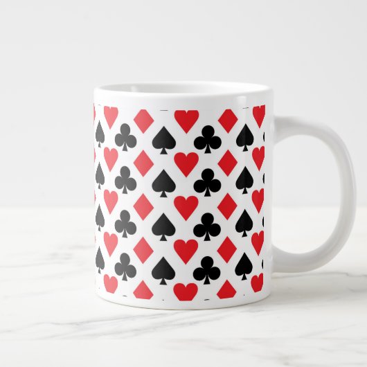 Grande Tasse Motif du pont de cartes (Droite)