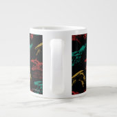 Grande Tasse Motif en chef Dragon (Dos)