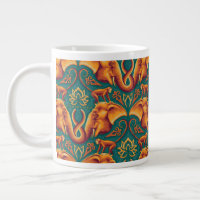 Motif Exotique Tapisserie Safari - Le Lotus Blanc