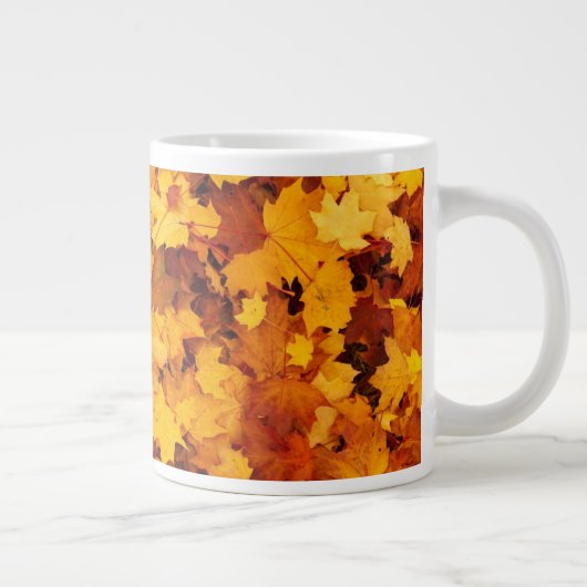Grande Tasse Motif Feuille d'Érable-25877 (Droite)