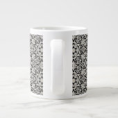Grande Tasse Motif floral arabe (Dos)