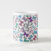 Grande Tasse Motif floral de Valentine (Devant)