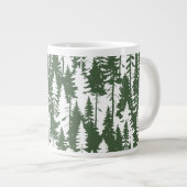 Grande Tasse Motif forestier (Devant droit)