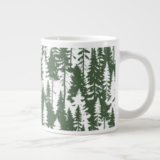 Grande Tasse Motif forestier (Droite)