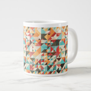 Grande Tasse Motif géométrique de la Terre