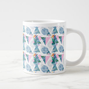 Grande Tasse Motif géométrique tropical
