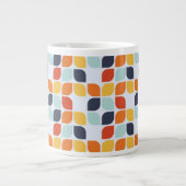 Grande Tasse Motif géométrique Vintage (Devant)