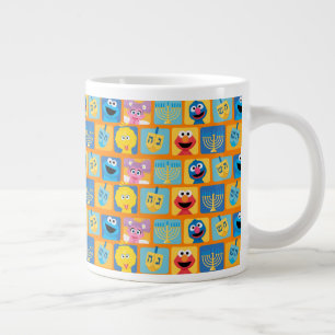 Grande Tasse Motif Hanoukka de Sesame Street