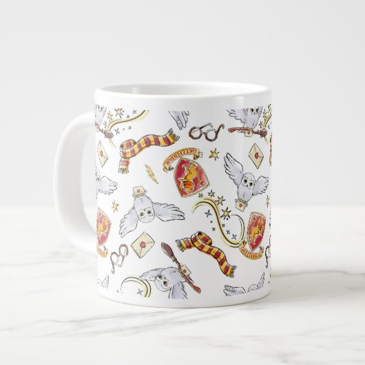 Grande Tasse Motif Hedwig GRYFFINDOR™ (Devant gauche)