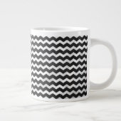 Grande Tasse Motif Kohl Black Chevron (Droite)