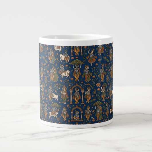 Grande Tasse Motif Krishna (Devant)