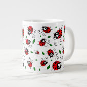 Grande Tasse Motif mignon de coccinelle (Devant droit)