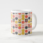 Grande Tasse Motif moderne à fleurs du milieu du siècle (Devant droit)