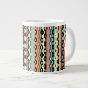 Grande Tasse motif multicolore Abstrait