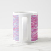 Grande Tasse motif ondulé Abstrait (Dos)