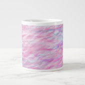 Grande Tasse motif ondulé Abstrait (Devant)