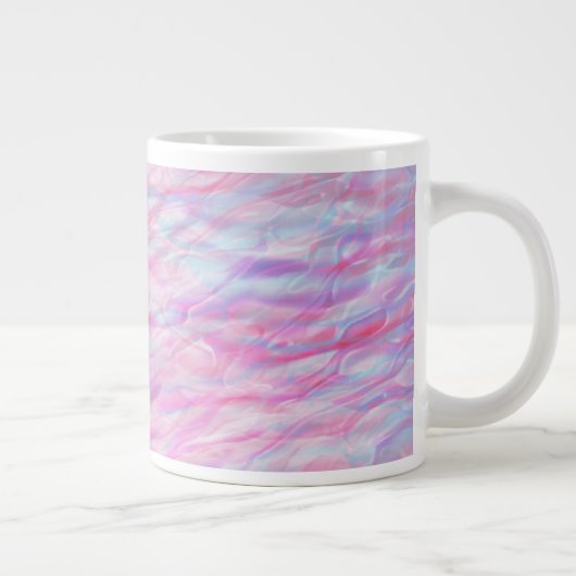 Grande Tasse motif ondulé Abstrait (Droite)