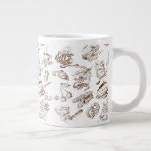 Grande Tasse motif papier (Droite)