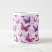 Grande Tasse motif papillon 2 (Devant)