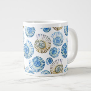 Grande Tasse Motif Pastel Seashell 2