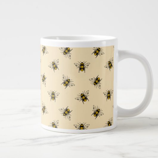 Grande Tasse Motif Queen Bee (Droite)
