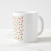 Grande Tasse Motif Red Rose (Devant droit)