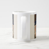 Grande Tasse Motif rétro arabe complexe (Dos)