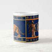 Grande Tasse Motif rétro assyrien (Devant)