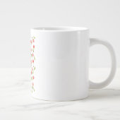 Grande Tasse Motif Rose Rouge (Droite)