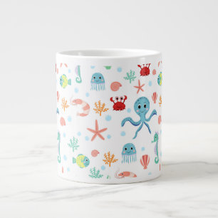 Grande Tasse Motif Sea World