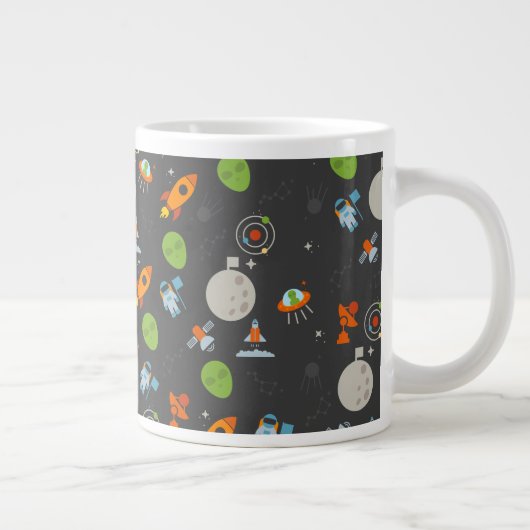 Grande Tasse Motif spatial (Droite)