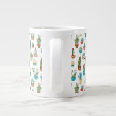 Grande Tasse Motif succulent (Dos)